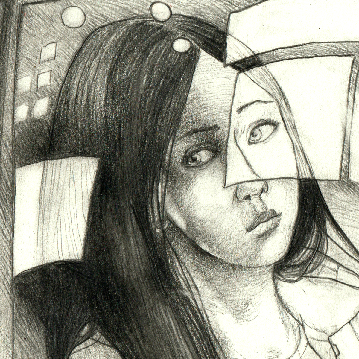 A line drawing of Brandy Cinnamon Wages.